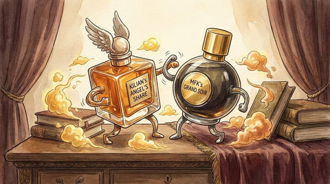 Angel's Share vs. Grand Soir: The Definitive Boozy-Amber Showdown - EAU EAU