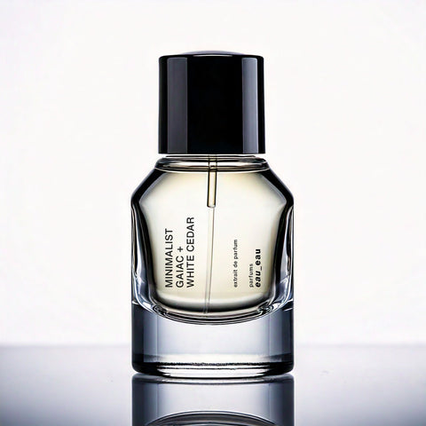 Minimalist Gaiac + White Cedar Extrait de Parfum - black pepper cedar wood guaiac wood - Parfums Eau Eau