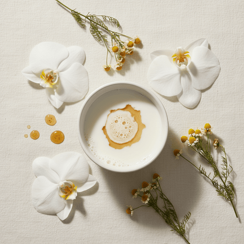 Orchid Milk + Chamomile Extrait de Parfum - ambroxan bitter orange cashmere - Parfums Eau Eau